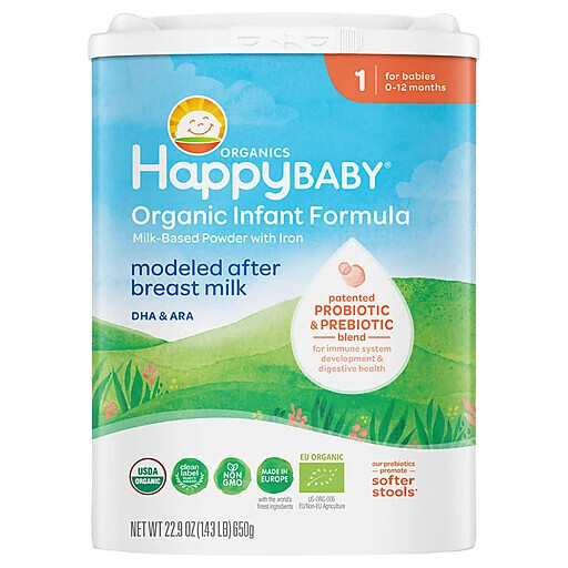 Happy Baby Organics® Infant Formula