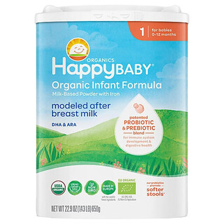 Happy Baby Organics® Infant Formula