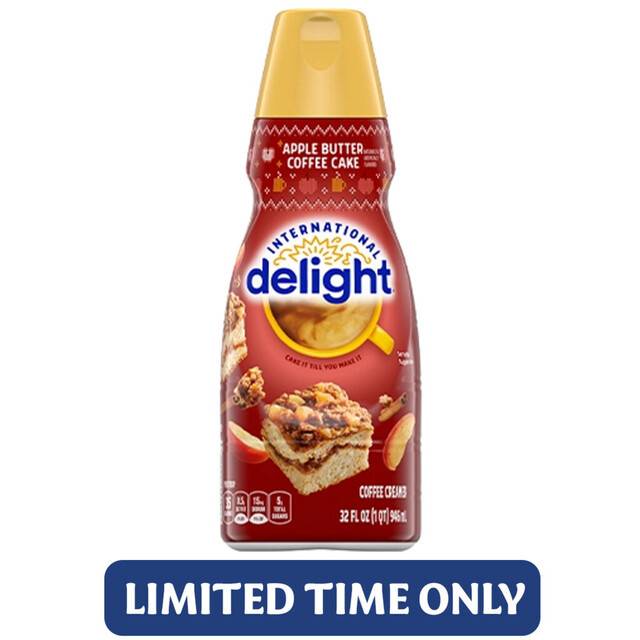 International Delight® Apple Butter Coffee Cake Creamer