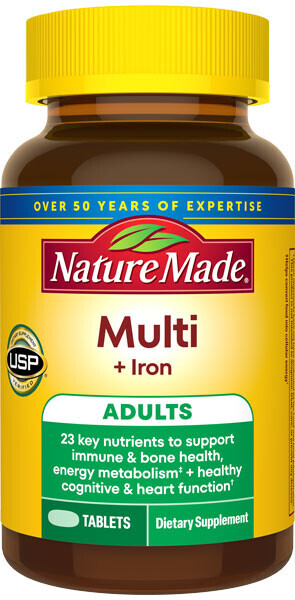 Nature Made Multi + Iron
