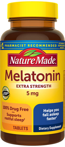 Nature Made Melatonin Extra Strength 5 mg