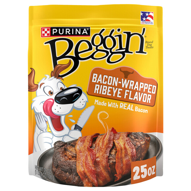 Purina Beggin’ Bacon-Wrapped Ribeye Flavor