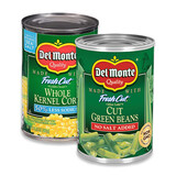 Del Monte Fresh Cut Green Beans & Whole Kernel Corn