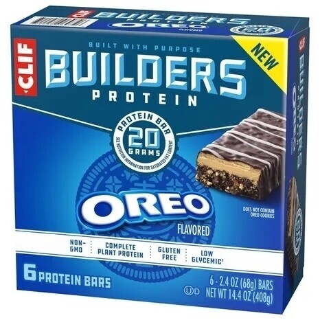 CLIF Builder Protein Bars OREO