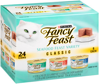Fancy Feast Classic Seafood Feast Variety Pack