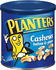 PLANTERS  Cashew Halves & Pieces