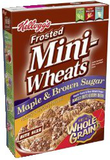 Frosted Mini Wheats - Bite Sized Maple Brown Sugar Cereal
