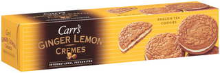 Carr's Ginger Lemon Cremes Cookies