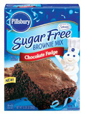 Pillsbury® Sugar Free Chocolate Fudge Brownie Mix