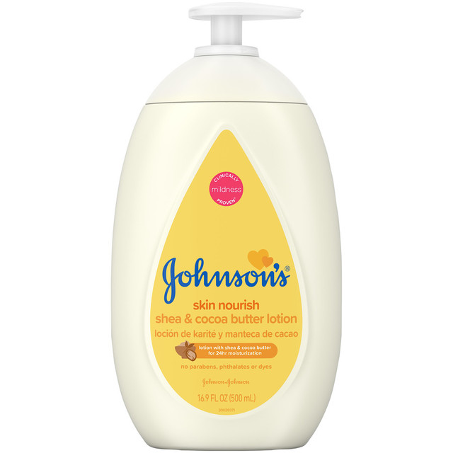 Johnson’s® Dry Skin Baby Lotion with Shea & Cocoa Butter