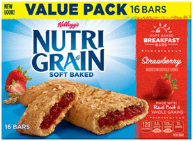 Nutri-Grain Bars - Strawberry VALUE PACK