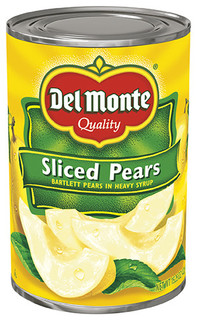 Del Monte Sliced Pears