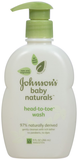 Johnson's® Baby Naturals™ Head-To-Toe™ Wash