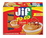 Jif® To Go™ Creamy Peanut Butter