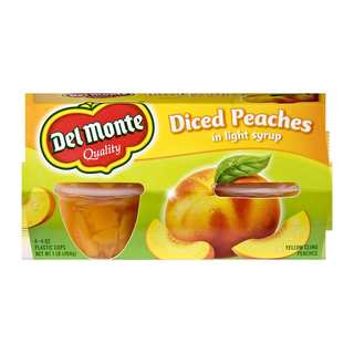Del Monte Fruit to Go Diced Peaches
