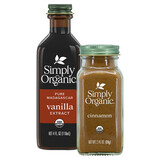 Simply Organic© Vanilla Extract & Cinnamon