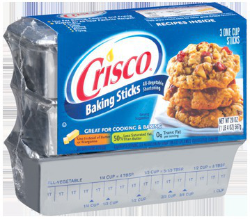 All-Vegetable Shortening Baking Sticks - Crisco®