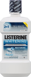 Listerine Whitening Clean Mint Mouthwash