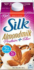 Silk Almond Protein & Fiber Milk