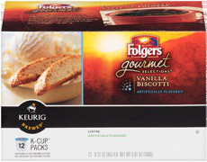 Folgers Gourmet Selections® Vanilla Biscotti K-Cup® Packs