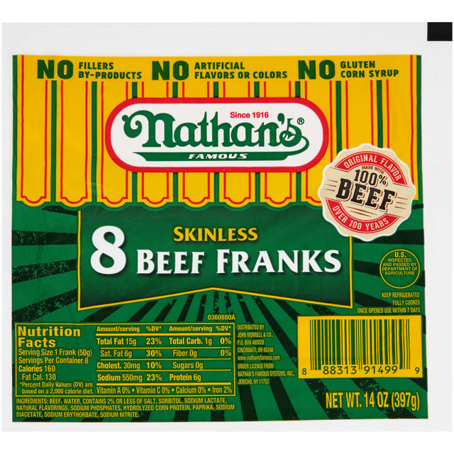 Nathan's Beef Franks