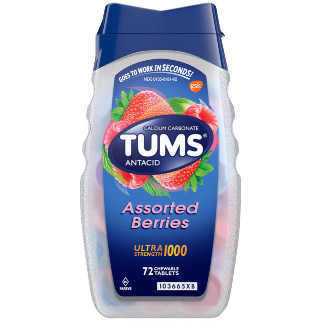 TUMS® Ultra Strength 1000 Assorted Berries