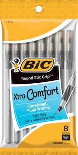 BIC® Extra Comfort Pens Black