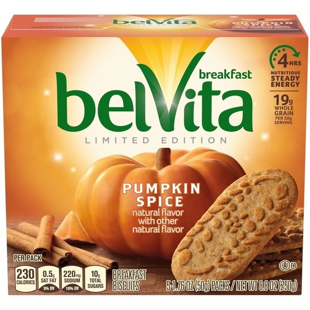 BELVITA Pumpkin Spice Breakfast Biscuits