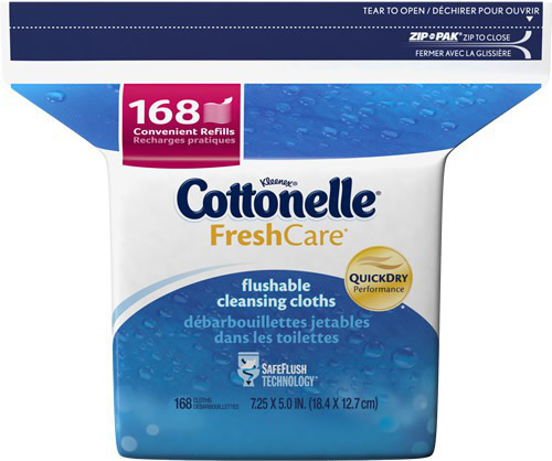 Cottonelle Clean Care or Ultra Care Flushable Cleansing Cloths Refill