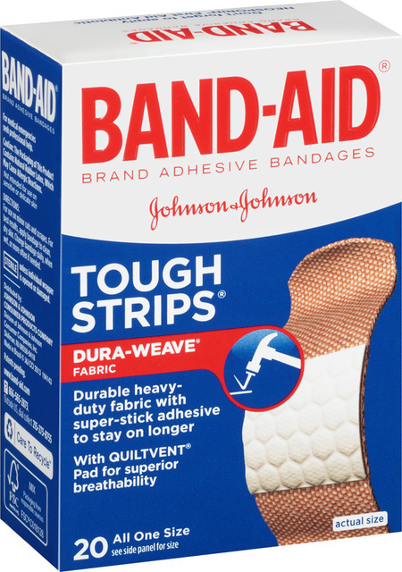 Band-Aid® Tough Strips All One Size
