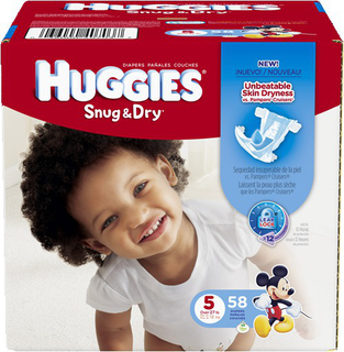 Huggies Snug N' Dry Sure Fit Diapers