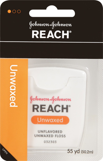 Reach® Unflavored Unwaxed Floss