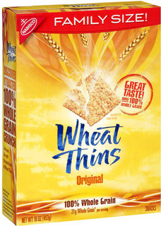 WHEAT THINS or TRISCUIT Family Size
