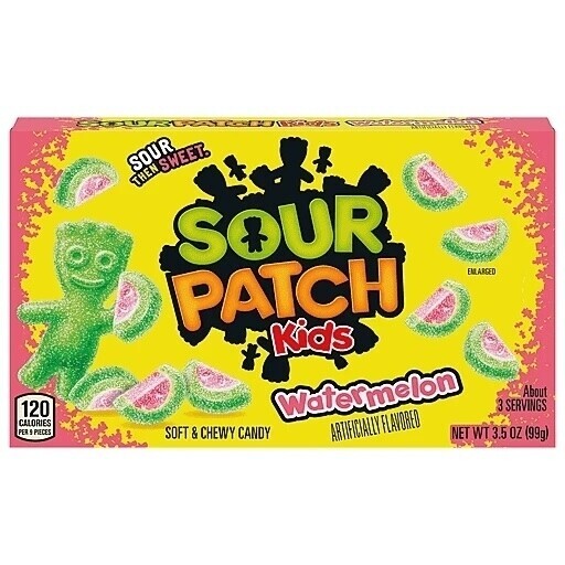 Sour Patch Kids Watermelon Theater Box