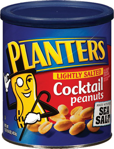 PLANTERS Lightly Salted Cocktail Peanuts