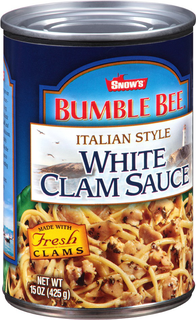 Bumble Bee White Clam Sauce