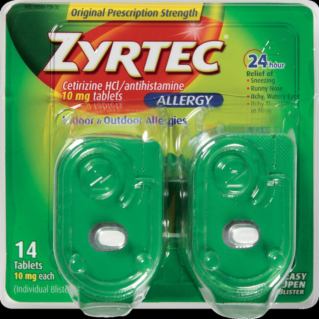 Zyrtec® 10 mg tablets