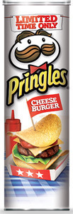 Pringles LIMITED EDITION Cheese Burger