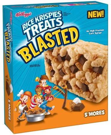 Rice Krispies Treats BLASTED S'Mores