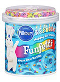 Pillsbury® Aqua Blue Vanilla Funfetti Frosting