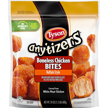 Tyson® Any'tizers® Boneless Chicken Bites Buffalo Style