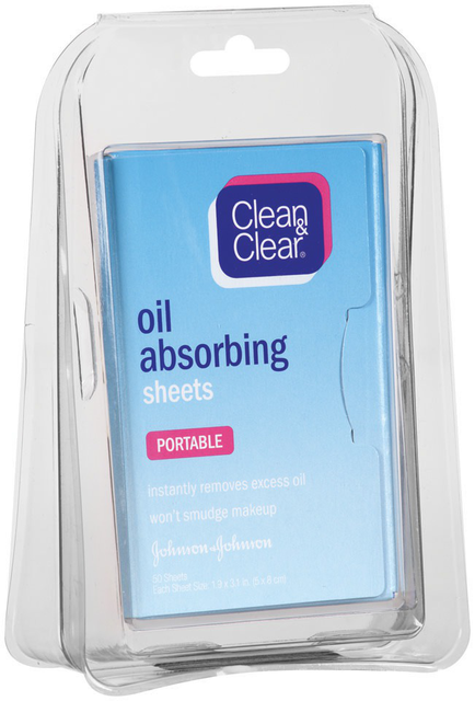 Clean & Clear® Oil Absorbing Sheets