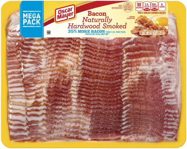 Oscar Mayer Naturally Hardwood Smoked Bacon Mega Pack