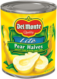 Del Monte Lite Pears Halves 29 oz