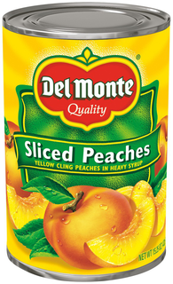 Del Monte Sliced Peaches 15.25 oz
