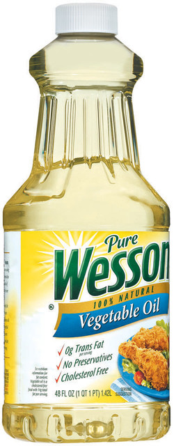 Wesson Pure 100% Natural Vegetable Oil
