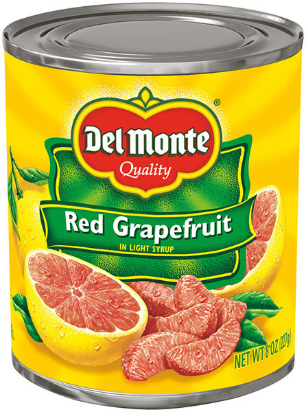 Del Monte Red Grapefruit in Light Syrup