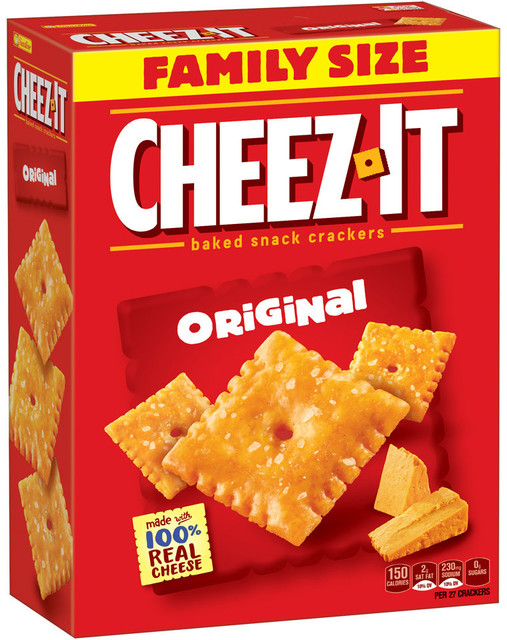 Cheez It Crackers Family Size Box Food My Commissary My