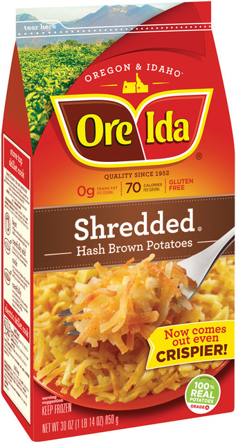ORE-IDA® Shredded Hash Brown Potatoes | Food | My Commissary | My ...