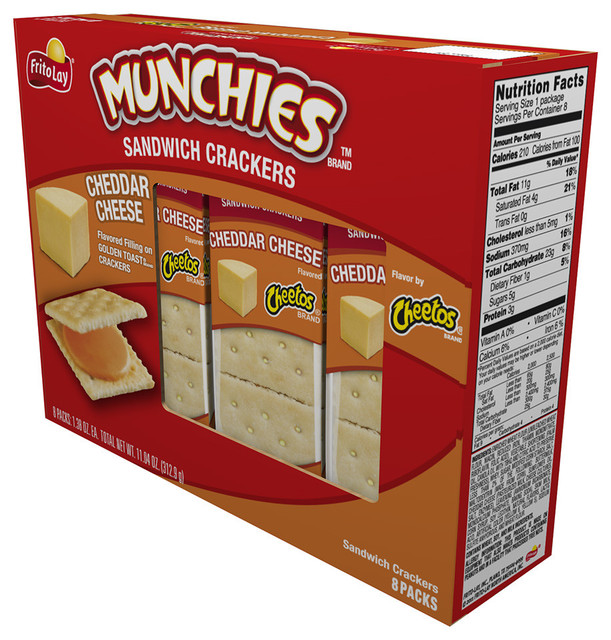 Munchies™ Cheddar Cheese Sandwich Crackers
